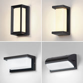 HEIKESZ LED Outdoor Waterproof Wall Lamp with Motion Sensor for Balcony Stairs Terrace Gate Bounding Wall Lighting Exterior LED Flood Light