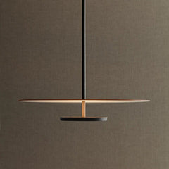 HEIKESZ Nordic Minimalist UFO Chandelier Round Danish Design for Office Bar Dining Room Exhibition Hall Lighting