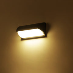 HEIKESZ LED Outdoor Waterproof Wall Lamp with Motion Sensor for Balcony Stairs Terrace Gate Bounding Wall Lighting Exterior LED Flood Light