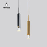 HEIKESZ Luxury Bedroom Chandeliers Modern Simple Design Long Line Single Head Small Ceiling Lights for Living Room Bar Restaurant