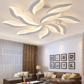 HEIKESZ Modern LED Ceiling Light Creative Living Room Lamp Warm Lighting for Bedroom Dining Room Study Room Atmosphere Chandelier