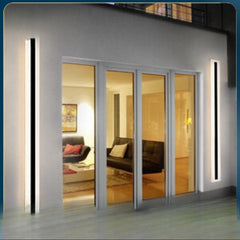 HEIKESZ Outdoor Wall Lamp Waterproof Wall Wash Light for Garden Villa Gate Pillar Warm Room Lighting Chandelier Living Bedroom Ceiling Lights