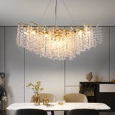 HEIKESZ Crystal Pendant Lamp Modern Living Room Chandelier Designer Money Tree Branch Light French Style Luxury Lighting