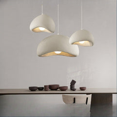 HEIKESZ Nordic Modern Minimalist Chandelier Designer LED Ceiling Lamp for Dining Kitchen Living Bedroom