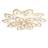 HEIKESZ LED Ceiling Light Modern Minimalist Design for Living Room Dining Room Bedroom Study Warm Light Chandelier Room Lighting