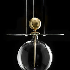 HEIKESZ Post-Modern Glass Chandelier Creative Designer Lighting for Living Room Dining Bedroom Bar Kitchen Island