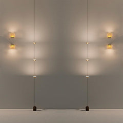 HEIKESZ Nordic minimalist floor lamp modern designer living room dining room porch atmosphere bedroom bedside line lamp