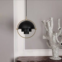 HEIKESZ Modern Nordic Designer Chandelier Creative Art Deformation Ball Special Decoration Warm Light for Living Room Bedroom Ceiling Lighting