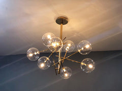 HEIKESZ Nordic Creative Chandelier for Living Room Bedroom Warm Light Ceiling Lamp Studio Clothing Shop Lighting