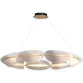 HEIKESZ Shell Chandelier Modern Nordic Design for Dining Room Bedroom Light Luxury Creative Personality Living Room Lighting