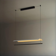 HEIKESZ Modern Chandelier Minimalist Design LED Ceiling Light for Living Room Bedroom Restaurant Bar Kitchen Island