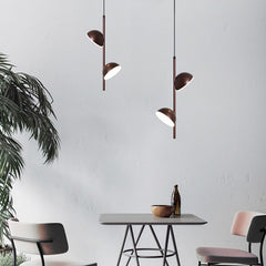 HEIKESZ Nordic Bedside Chandelier Modern Minimalist Adjustable Small Droplight for Bedroom Living Room Wall Decor