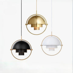HEIKESZ Modern Nordic Designer Chandelier Creative Art Deformation Ball Special Decoration Warm Light for Living Room Bedroom Ceiling Lighting
