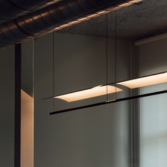 HEIKESZ Modern Chandelier Minimalist Design LED Ceiling Light for Restaurant Bar Living Room Bedroom Kitchen Island Hanging Lamp