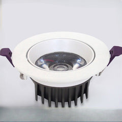 HEIKESZ LED Embedded Spotlight Ceiling Lamp for Home Hotel Clothing Store Commercial Lighting Corridor Cob Light