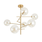 HEIKESZ Nordic Creative Chandelier for Living Room Bedroom Warm Light Ceiling Lamp Studio Clothing Shop Lighting