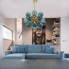 HEIKESZ Simple Creative Balloon Chandelier for Kids Room Living Room Bedroom Showroom Lighting