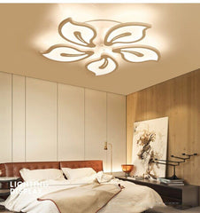 HEIKESZ LED Ceiling Light Modern Minimalist Design for Living Room Dining Room Bedroom Study Warm Light Chandelier Room Lighting