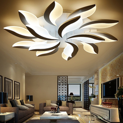 HEIKESZ Modern LED Ceiling Light Creative Living Room Lamp Warm Lighting for Bedroom Dining Room Study Room Atmosphere Chandelier