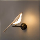 HEIKESZ Modern LED Wall Lamp Minimalist Bedroom Living Room TV Background Light Bedside Decor