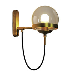 HEIKESZ Nordic Retro Wall Lamp Modern Bedside Light for Bedroom Hotel Corridor Stair Background Wall Lighting