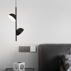 HEIKESZ Nordic Bedside Chandelier Modern Minimalist Adjustable Small Droplight for Bedroom Living Room Wall Decor