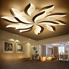 HEIKESZ Modern LED Ceiling Light Creative Living Room Lamp Warm Lighting for Bedroom Dining Room Study Room Atmosphere Chandelier