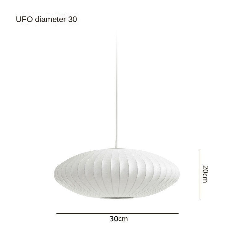 HEIKESZ New Chinese Style Silk Fabric Lantern Chandelier for Living Room Dining Room Clothing Bar Tea Art Bar Round Lamps