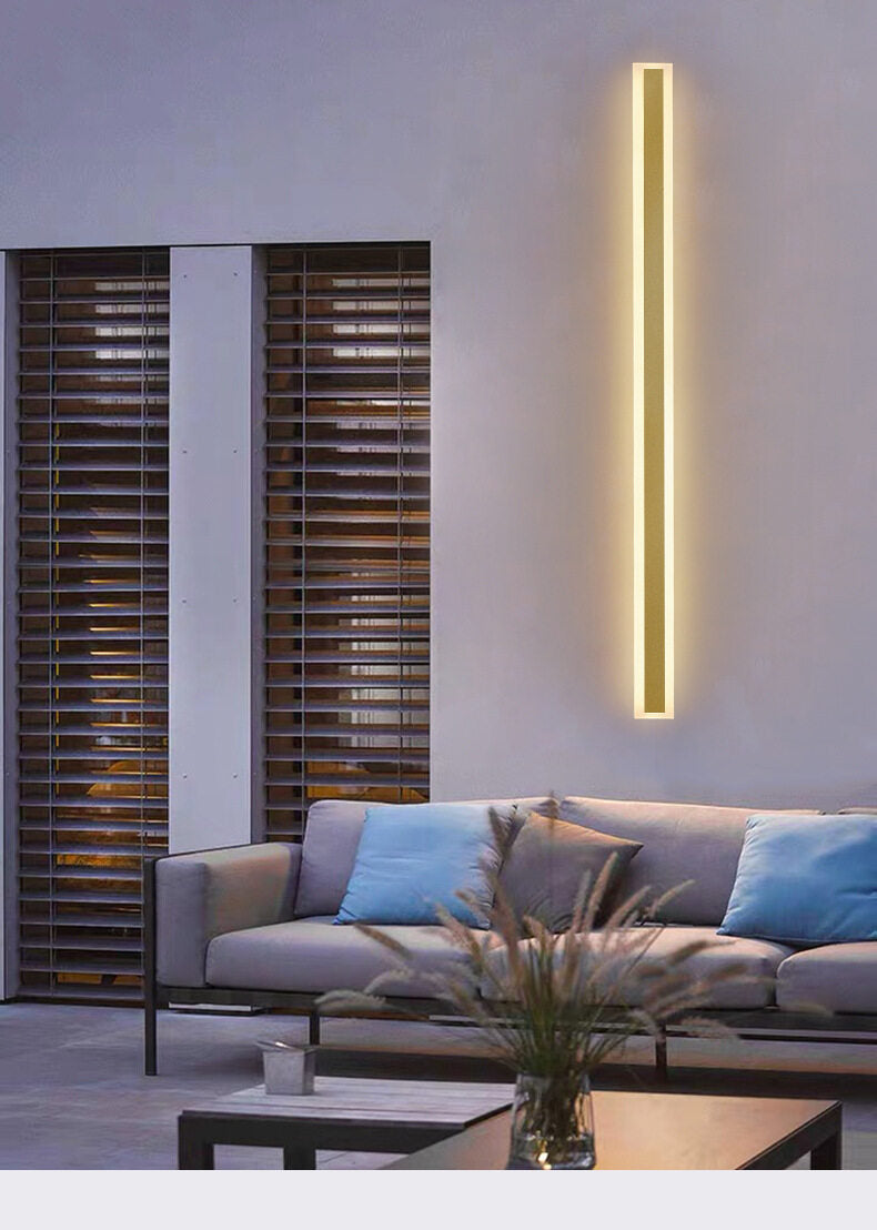 HEIKESZ Outdoor Wall Lamp Waterproof Wall Wash Light for Garden Villa Gate Pillar Warm Room Lighting Chandelier Living Bedroom Ceiling Lights