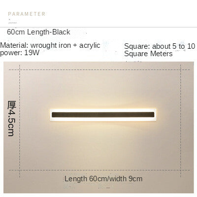 HEIKESZ Outdoor Wall Lamp Waterproof Wall Wash Light for Garden Villa Gate Pillar Warm Room Lighting Chandelier Living Bedroom Ceiling Lights