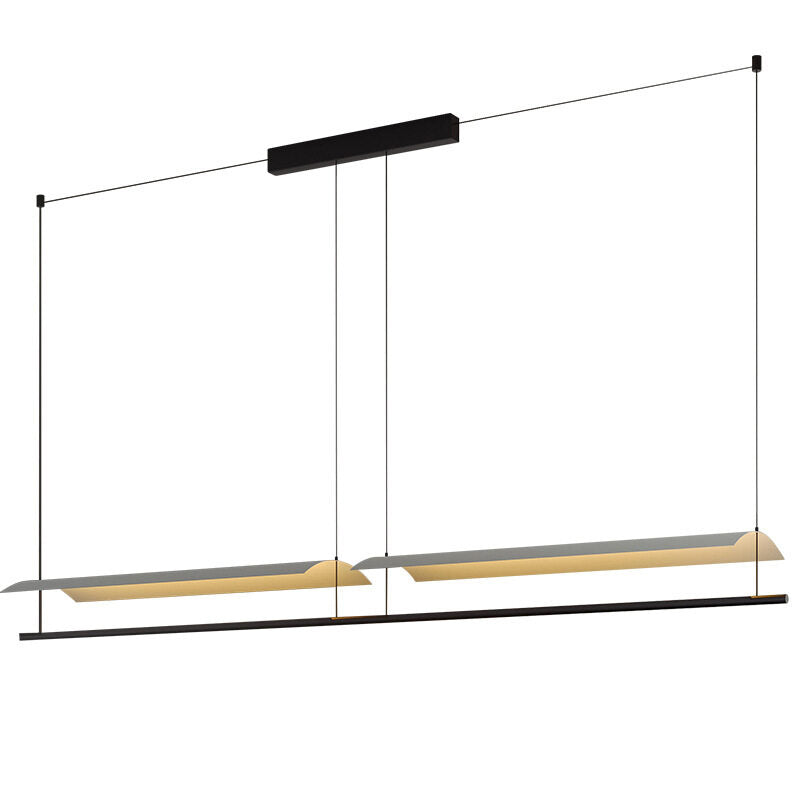 HEIKESZ Modern Chandelier Minimalist Design LED Ceiling Light for Living Room Bedroom Restaurant Bar Kitchen Island