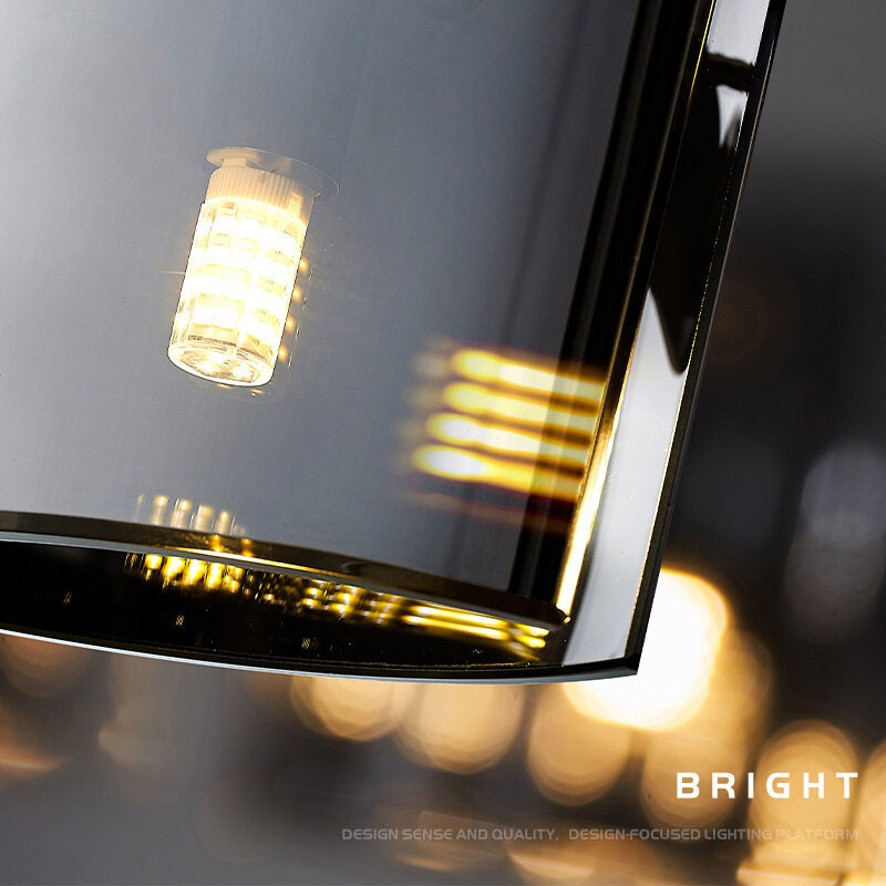 HEIKESZ Modern Luxury Chandelier for Living Room Bedroom Study Creative Glass Nordic Lamp Warm Lighting Atmosphere