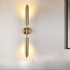 HEIKESZ Modern Minimalist Wall Lamp for Living Room Bedroom Nordic Style Monocephalic Light Fixture Hotel Cafe Decor