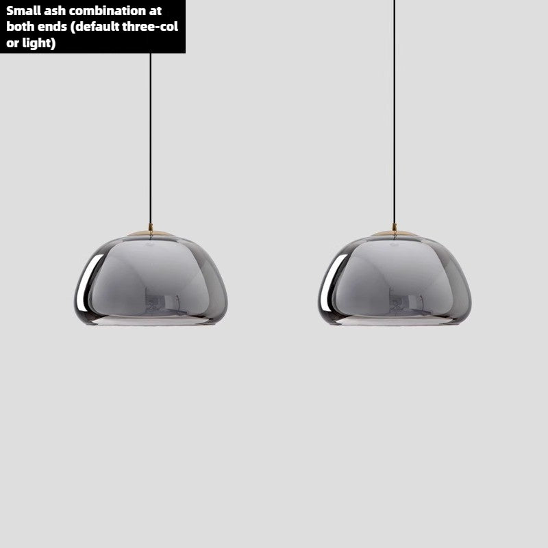 HEIKESZ Creative Danish Cream Wind Jelly Chandelier Nordic Minimalist Pendant Light for Cafe Restaurant Bedside Ceiling Decor