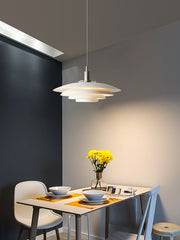 HEIKESZ Nordic Modern PH5 Chandelier by HEIKESZ Multi-Head Aluminum UFO Lamp Minimalist Lighting for Restaurant Cafe Living Room Ceiling Decor