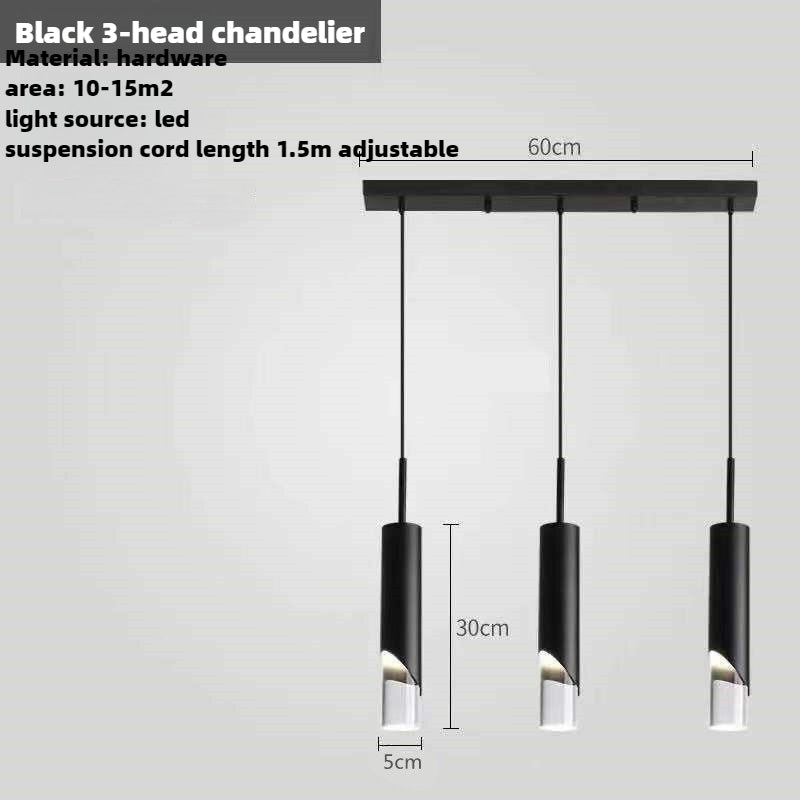 HEIKESZ Luxury Bedroom Chandeliers Modern Simple Design Long Line Single Head Small Ceiling Lights for Living Room Bar Restaurant