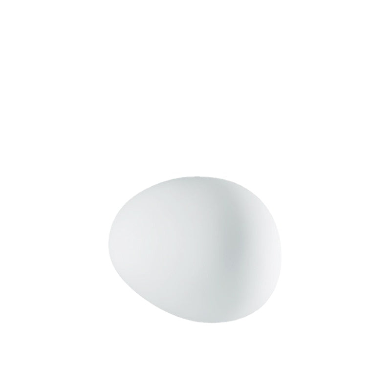 HEIKESZ Danish Creative Pebble Chandelier Modern Loft Living Room Duplex Rotating Stairs Egg Lamp