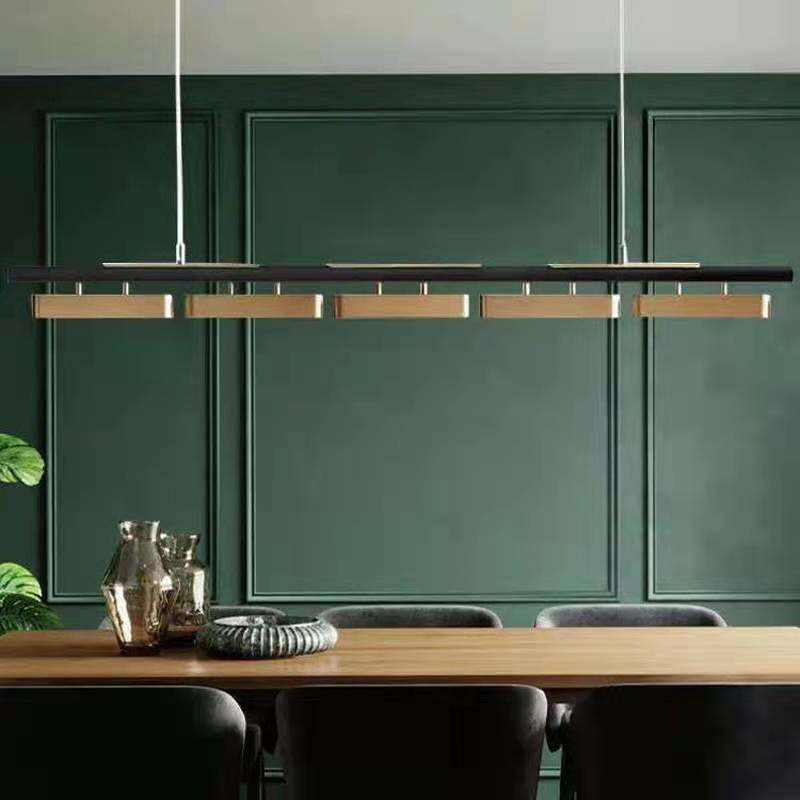 HEIKESZ Modern Nordic Chandelier Three-Head Minimalist Luxury Lighting for Dining Room Bar Table Creative Lamp 2023 New