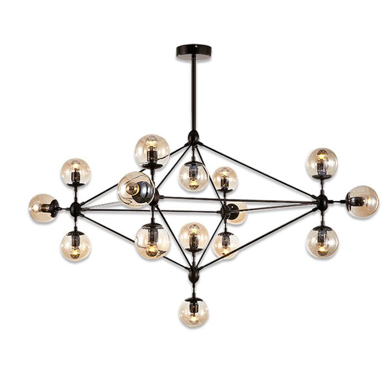 HEIKESZ Magic Bean Chandelier Modern Nordic Ceiling Light for Living Room Dining Room Bedroom Lighting