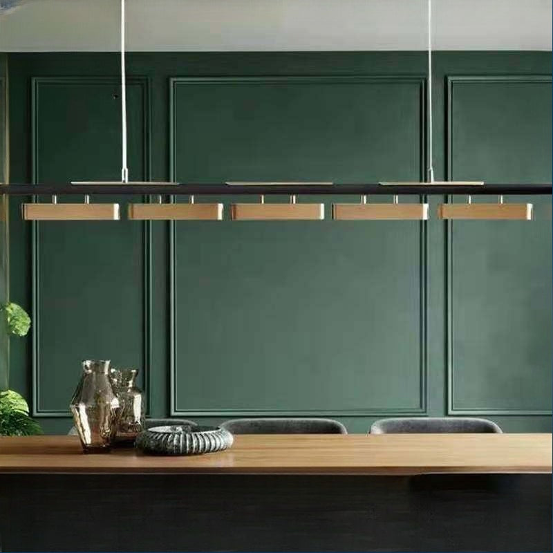 HEIKESZ Modern Nordic Chandelier Three-Head Minimalist Luxury Lighting for Dining Room Bar Table Creative Lamp 2023 New