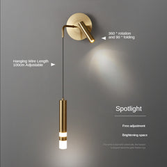 HEIKESZ Modern Minimalist Bedside Wall Lamp Nordic Creative Reading Light Warm Room Lamps for Bedroom Living Room Lighting Ceiling Chandelier