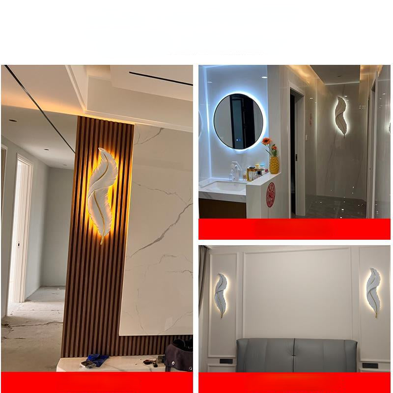 HEIKESZ Modern Minimalist Nordic Wall Lamp 2023 New Bedside Light Luxury Living Room TV Background Lighting