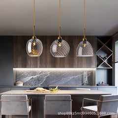 HEIKESZ Nordic Style Small Droplight Creative Dining Room Personality Bed Head Bar Designer Stair Light Villa Hotel Net Red Light Warm Room Lamps Chandelier for Living Bedroom Lighting Ceiling