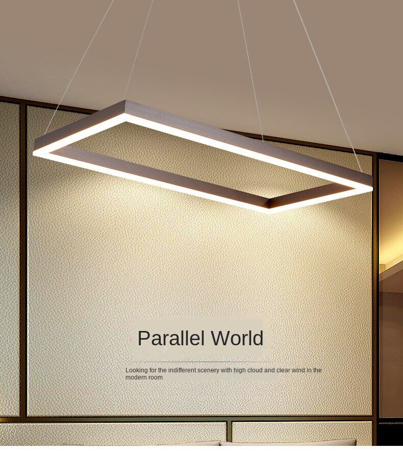 HEIKESZ Modern LED Chandelier Creative Art Lighting for Living Room Bedroom Office Study Nordic Style Ceiling Light