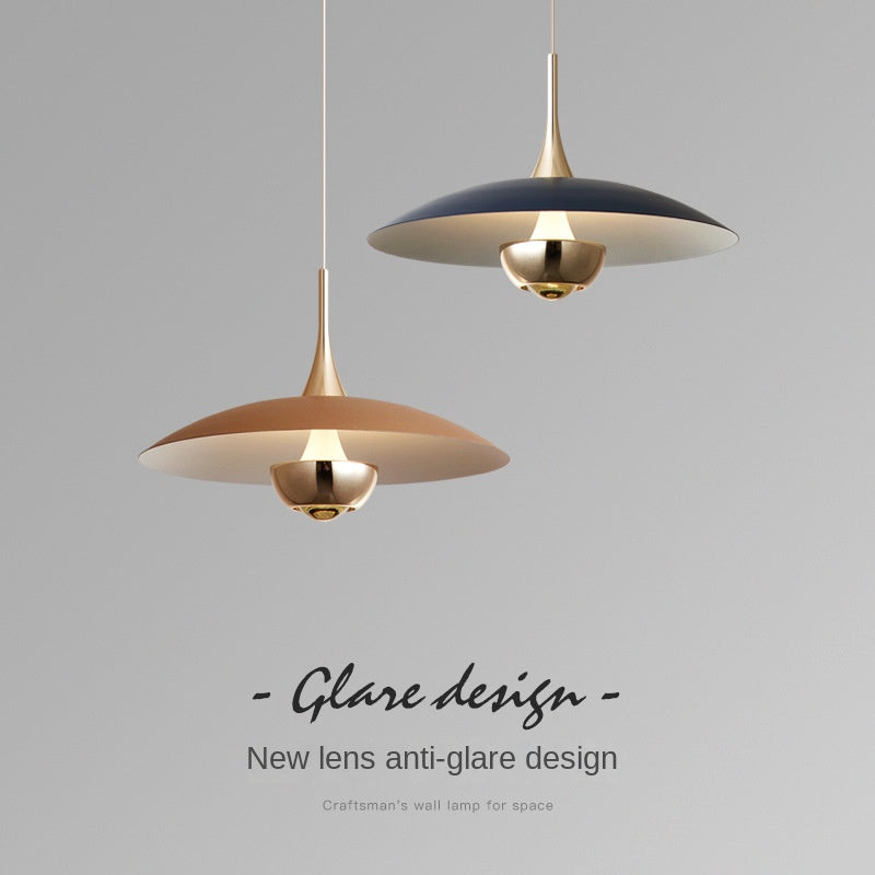 HEIKESZ Modern UFO Chandelier Light Luxury Designer LED Lighting for Living Room Bedroom Bar Restaurant Upgrade Ceiling Fixture