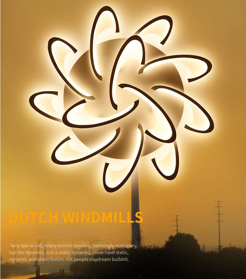 HEIKESZ Modern LED Ceiling Lamp for Home Bedroom Kids Room Creative Personalized Lighting Fixture Chandelier Living Room Bedroom Ceiling Light