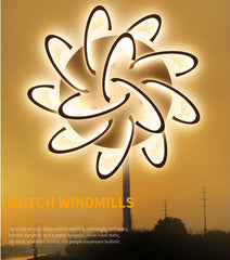 HEIKESZ Modern LED Ceiling Lamp for Home Bedroom Kids Room Creative Personalized Lighting Fixture Chandelier Living Room Bedroom Ceiling Light