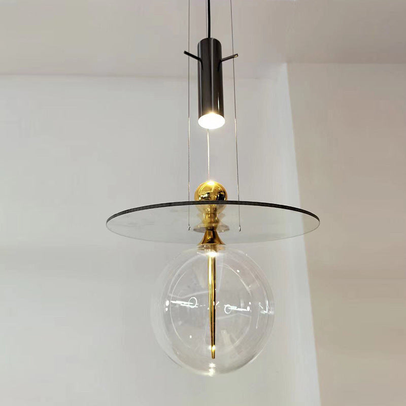 HEIKESZ Post-Modern Glass Chandelier Creative Designer Lighting for Living Room Dining Bedroom Bar Kitchen Island