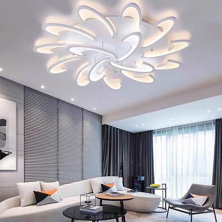 HEIKESZ Modern LED Ceiling Lamp for Home Bedroom Kids Room Creative Personalized Lighting Fixture Chandelier Living Room Bedroom Ceiling Light