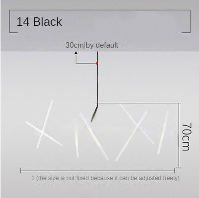 HEIKESZ Nordic Post Modern Tree Branch Chandelier Luxury Industrial Style Living Room Lamp for Home and Restaurant Decor